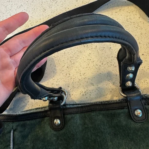 Juicy Couture Royal Scotty Tote – Green Velour (Project Bag) - Picture 9 of 11